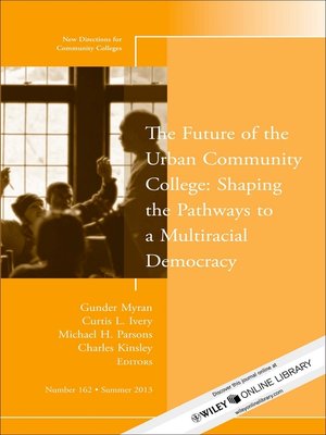 cover image of The Future of the Urban Community College